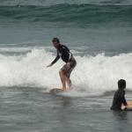 Bali - Seconda lezione di  surf in Kuta beach